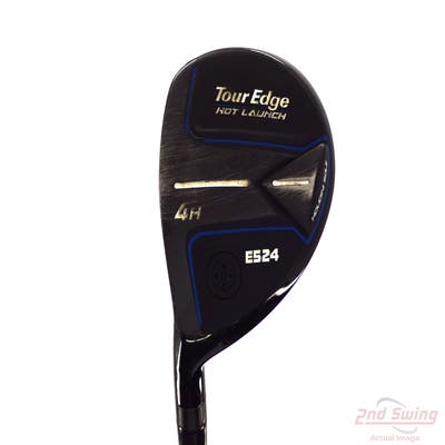 Tour Edge Hot Launch E524 Hybrid 4 Hybrid Aldila Ascent Blue 55 Graphite Senior Left Handed 39.0in