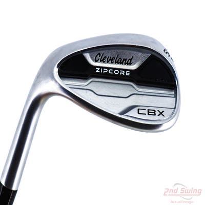 Mint Cleveland CBX Zipcore Wedge Sand SW 56° 12 Deg Bounce Dynamic Gold Spinner TI 115 Steel Wedge Flex Left Handed 35.5in