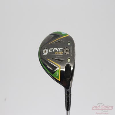 Callaway EPIC Flash Sub Zero Fairway Wood 3 Wood 3W 15° Project X EvenFlow Green 65 Graphite Regular Right Handed 43.25in
