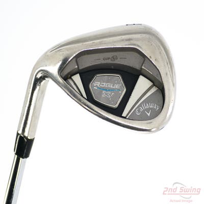 Callaway Rogue X Single Iron Pitching Wedge PW FST KBS MAX 90 Steel Regular Left Handed 36.0in