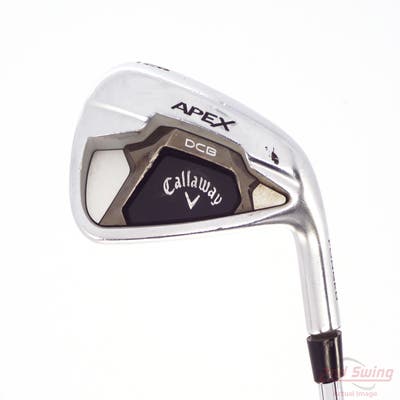 Callaway Apex DCB 21 Single Iron 6 Iron Stock Steel Shaft Steel Stiff Right Handed 37.0in