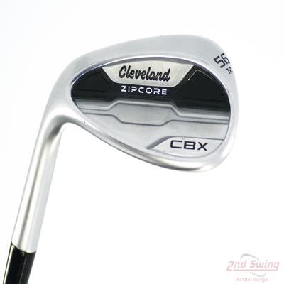 Cleveland CBX Zipcore Wedge Sand SW 56° 12 Deg Bounce Dynamic Gold Spinner TI 115 Steel Wedge Flex Left Handed 35.5in