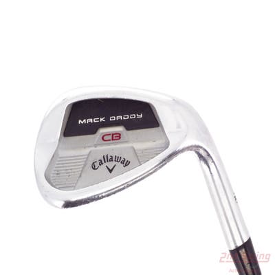 Callaway Mack Daddy CB Wedge Gap GW 52° 12 Deg Bounce FST KBS Hi-Rev G Graphite Wedge Flex Right Handed 35.5in