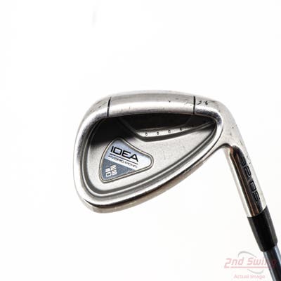 Adams Idea A2 OS Single Iron Pitching Wedge PW Adams Aldila NVS Idea Graphite Ladies Right Handed 34.75in