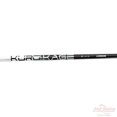 Used W/ TaylorMade RH Adapter Mitsubishi Rayon Kuro Kage Silver Dual Core TiNi Driver Shaft Regular 42.5in