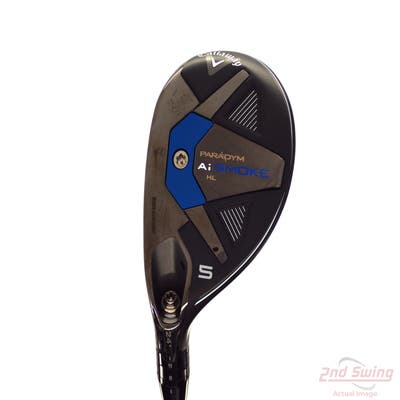 Callaway Paradym Ai Smoke HL Hybrid 5 Hybrid 24° Aldila Ascent 50 Graphite Senior Left Handed 39.0in