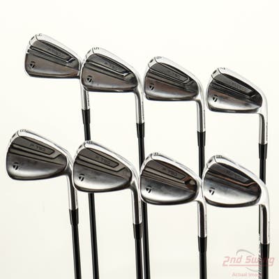 TaylorMade 2019 P790 Iron Set 4-PW AW FST KBS MAX Graphite 65 Graphite Regular Right Handed +3/4"
