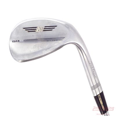 Titleist Vokey SM9 Tour Chrome Wedge Lob LW 60° 14 Deg Bounce K Grind True Temper AMT Black R300 Steel Regular Right Handed 34.5in