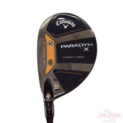 Callaway Paradym X Fairway Wood 3 Wood 3W 15° PX HZRDUS Silver Gen4 60 Graphite Regular Left Handed 43.25in