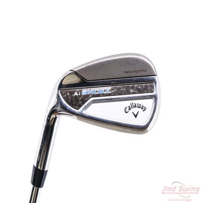 Callaway Paradym Ai Smoke Single Iron 7 Iron True Temper Elevate MPH 95 Steel Regular Left Handed 37.5in