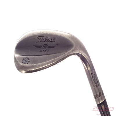 Titleist Vokey SM7 Tour Chrome Wedge Lob LW 60° 10 Deg Bounce S Grind SM7 BV Steel Wedge Flex Right Handed 35.25in