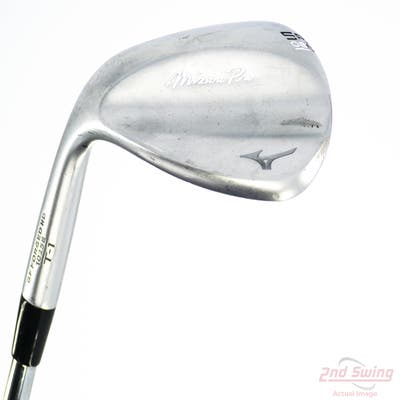 Mizuno Pro T-1 Soft White Satin Wedge Lob LW 58° 8 Deg Bounce C Grind Dynamic Gold Tour Issue S400 Steel Stiff Left Handed 35.0in