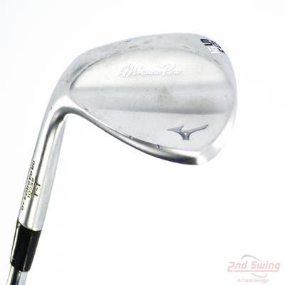 Mizuno Pro T-1 Soft White Satin Wedge Sand SW 56° 10 Deg Bounce M Grind Dynamic Gold Tour Issue S400 Steel Stiff Left Handed 35.0in