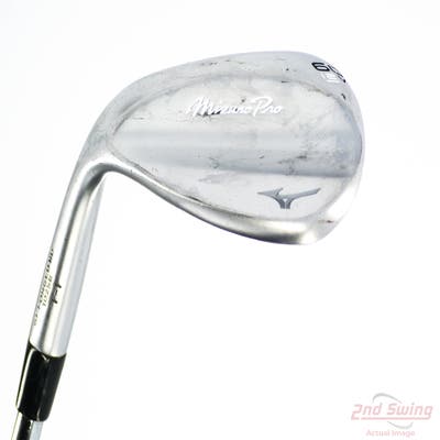 Mizuno Pro T-1 Soft White Satin Wedge Lob LW 60° 12 Deg Bounce V Grind Dynamic Gold Tour Issue S400 Steel Stiff Left Handed 35.0in