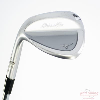 Mint Mizuno Pro T-3 Soft White Satin Wedge Sand SW 54° 8 Deg Bounce M Grind FST KBS Hi-Rev 2.0 115 Steel Wedge Flex Left Handed 35.0in