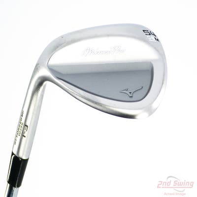 Mizuno Pro T-3 Soft White Satin Wedge Sand SW 54° 8 Deg Bounce M Grind FST KBS Hi-Rev 2.0 115 Steel Wedge Flex Left Handed 35.0in