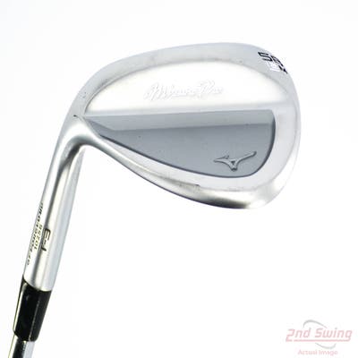 Mint Mizuno Pro T-3 Soft White Satin Wedge Lob LW 58° 12 Deg Bounce M Grind FST KBS Hi-Rev 2.0 115 Steel Wedge Flex Left Handed 35.0in