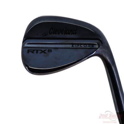 Cleveland RTX 6 ZipCore Black Satin Wedge Gap GW 52° 10 Deg Bounce Mid Dynamic Gold Spinner TI Steel Wedge Flex Right Handed 35.75in