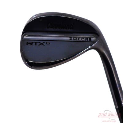 Cleveland RTX 6 ZipCore Black Satin Wedge Sand SW 54° 10 Deg Bounce Mid Dynamic Gold Spinner TI Steel Wedge Flex Right Handed 35.5in