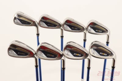 XXIO 13 Iron Set 5-PW AW SW XXIO MP-1300 Graphite Regular Right Handed +1/2"