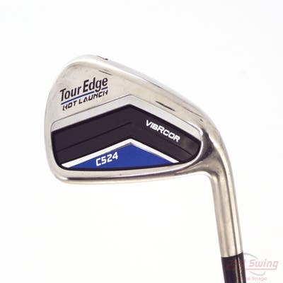 Tour Edge Hot Launch C524 Single Iron 7 Iron Aldila Ascent Blue 55 Graphite Regular Right Handed 37.0in