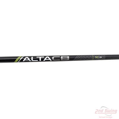 Used W/ Ping RH Adapter Ping ALTA CB 70 Black 70 Hybrid Shaft Senior 38.25in