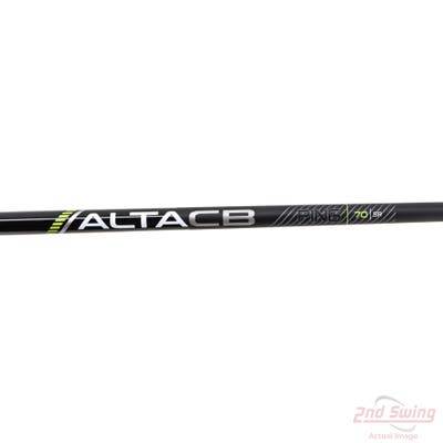 Used W/ Ping RH Adapter Ping ALTA CB 70 Black 70 Hybrid Shaft Senior 38.0in