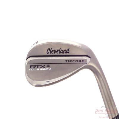 Cleveland RTX 6 ZipCore Tour Rack Raw Wedge Sand SW 56° 10 Deg Bounce Mid Dynamic Gold Spinner TI Steel Wedge Flex Right Handed 35.75in