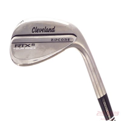 Cleveland RTX 6 ZipCore Tour Rack Raw Wedge Sand SW 56° 10 Deg Bounce Mid Dynamic Gold Spinner TI Steel Wedge Flex Right Handed 35.25in