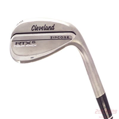 Cleveland RTX 6 ZipCore Tour Rack Raw Wedge Sand SW 56° 8 Deg Bounce Low+ Dynamic Gold Spinner TI Steel Wedge Flex Right Handed 35.5in