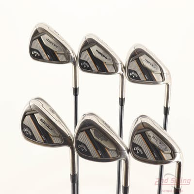 Callaway Mavrik Max Iron Set 5-PW UST Mamiya Recoil 65 Dart Graphite Regular Right Handed -1/4"