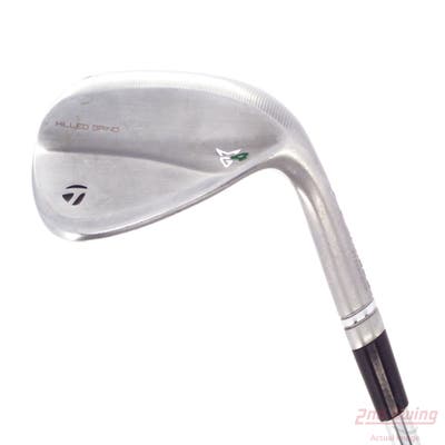 TaylorMade Milled Grind 4 Chrome Wedge Lob LW 60° 10 Deg Bounce SB True Temper Dynamic Gold Tour Issue 115 Steel Wedge Flex Right Handed 34.75in
