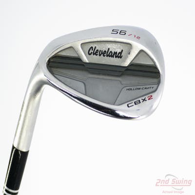 Cleveland CBX 2 Wedge Sand SW 56° 12 Deg Bounce FST KBS Hi-Rev 2.0 115 Steel Regular Left Handed 35.5in