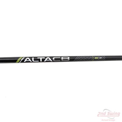 Used W/ Ping RH Adapter Ping ALTA CB 65 Black 65g Fairway Shaft Senior 41.75in