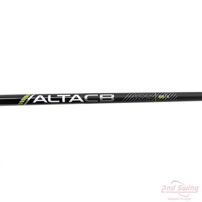 Used W/ Ping RH Adapter Ping ALTA CB 65 Black 65g Fairway Shaft Stiff 40.75in