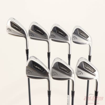 Callaway Apex Ai200 Iron Set 5-PW AW UST Recoil Dart HDC 80 Graphite Regular Right Handed STD