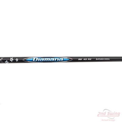 Used W/ TaylorMade RH Adapter Mitsubishi Rayon Diamana BB 43g Fairway Shaft Senior 41.5in