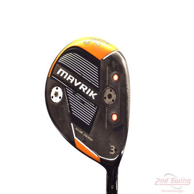 Callaway Mavrik Sub Zero Fairway Wood 3 Wood 3W 15° Project X EvenFlow Riptide 60 Graphite Stiff Right Handed 43.25in