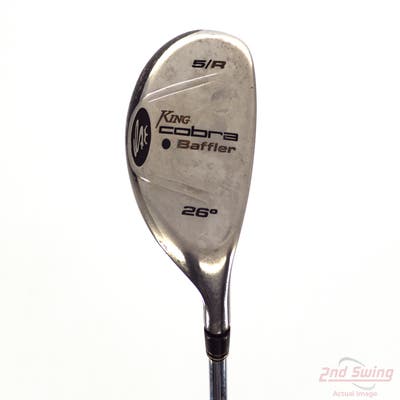 Cobra Baffler 2005 Hybrid 5 Hybrid 26° Stock Steel Shaft Steel Uniflex Right Handed 38.5in