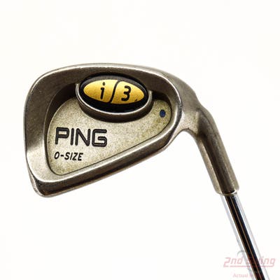 Ping i3 Oversize Single Iron 6 Iron Ping JZ Steel Stiff Right Handed Blue Dot 37.5in