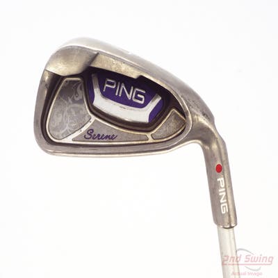 Ping Serene Single Iron 7 Iron Ping ULT 210 Ladies Lite Graphite Ladies Right Handed Red dot 36.75in