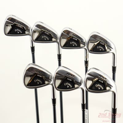 Callaway Apex DCB 21 Iron Set 5-PW AW UST Mamiya Recoil Dart 65H F2 Graphite Senior Right Handed -1"