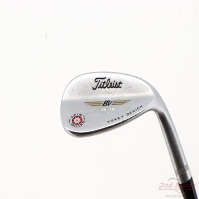 Titleist 2009 Vokey Spin Milled Chrome Wedge Sand SW 56° 14 Deg Bounce Titleist Vokey BV Steel Wedge Flex Right Handed 35.25in