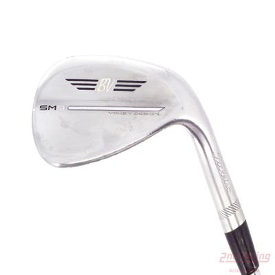 Titleist Vokey SM9 Tour Chrome Wedge Sand SW 54° 10 Deg Bounce S Grind Stock Steel Shaft Steel Wedge Flex Right Handed 35.25in