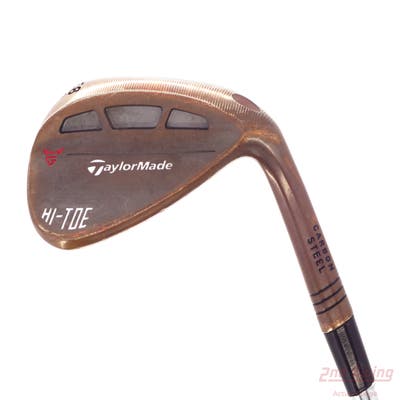 TaylorMade Milled Grind HI-TOE Wedge Lob LW 58° 10 Deg Bounce FST KBS Hi-Rev 2.0 Steel Wedge Flex Right Handed 35.0in