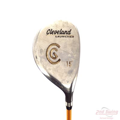 Cleveland Launcher Steel Fairway Wood 3 Wood 3W 15° Fujikura Launcher Gold Graphite Regular Right Handed 43.5in