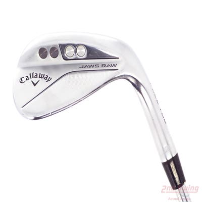 Callaway Jaws Raw Full Toe Chrome Wedge Lob LW 58° 10 Deg Bounce J Grind Dynamic Gold Spinner TI Steel Wedge Flex Right Handed 35.25in