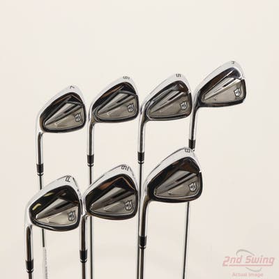 Wilson Staff Dynapwr Forged Iron Set 4-PW FST KBS Tour Lite Steel Regular Left Handed STD