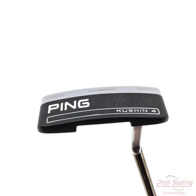 Ping 2023 Kushin 4 Putter Strong Arc Steel Right Handed Black Dot 35.0in