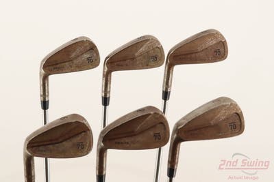 Sub 70 659 TC Forged Raw Iron Set 4-9 Iron True Temper Dynamic Gold Tour Issue X100 Steel X-Stiff Left Handed STD